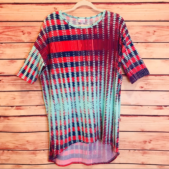 Like NEW Light Green Graphic Print Irma - Picture 2 of 4